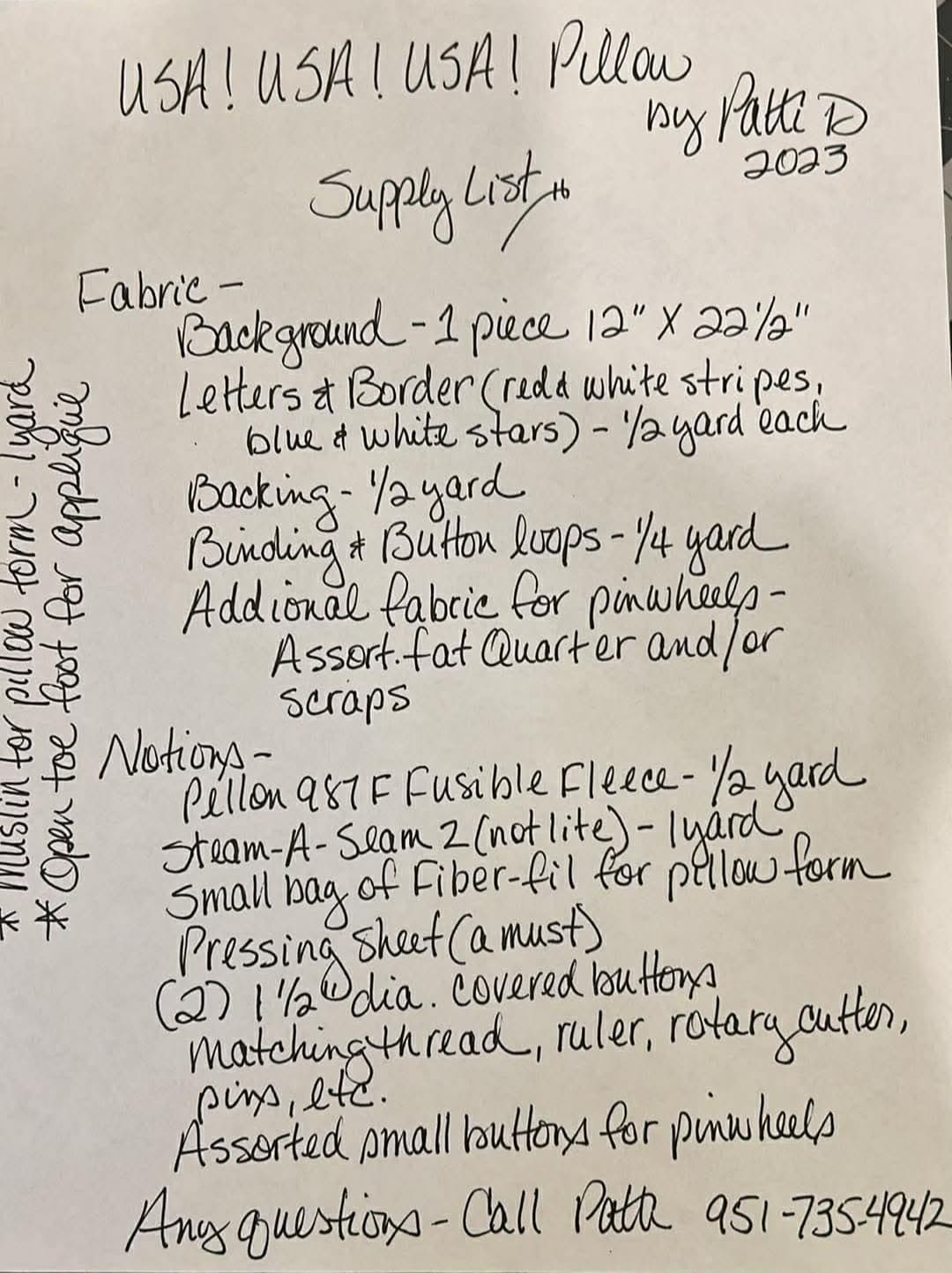 Americana Pillows Part 1 — image 1