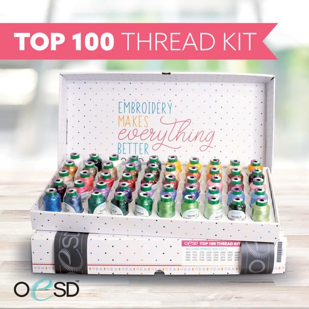 Isacord Top 100 Thread Kit