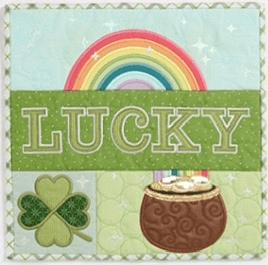 Kimberbell Mini Quilt Kit March Fabric Only