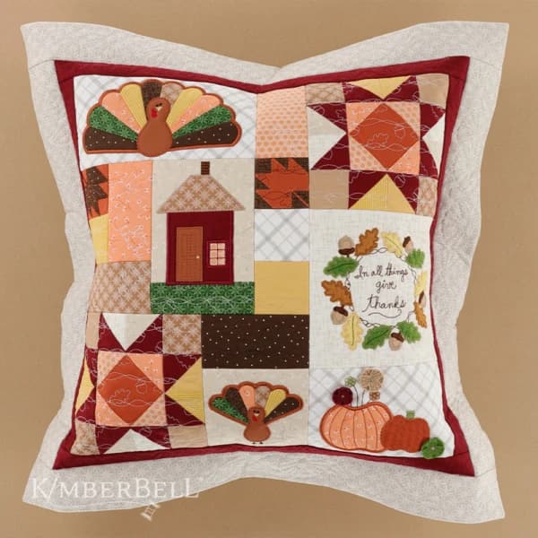 In All Things Give Thanks Fabric Kit