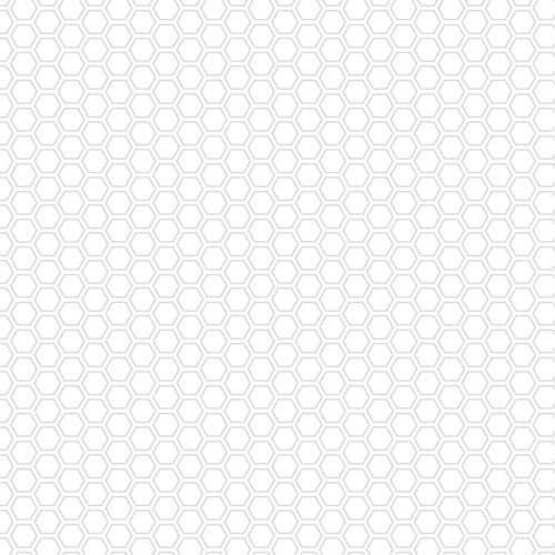 Kimberbell Basics Refreshed Honeycomb — White on White