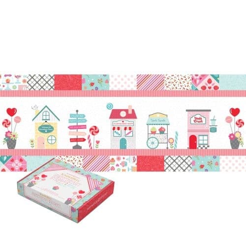 Sweetheart Street Bench Pillow Fabric Kit