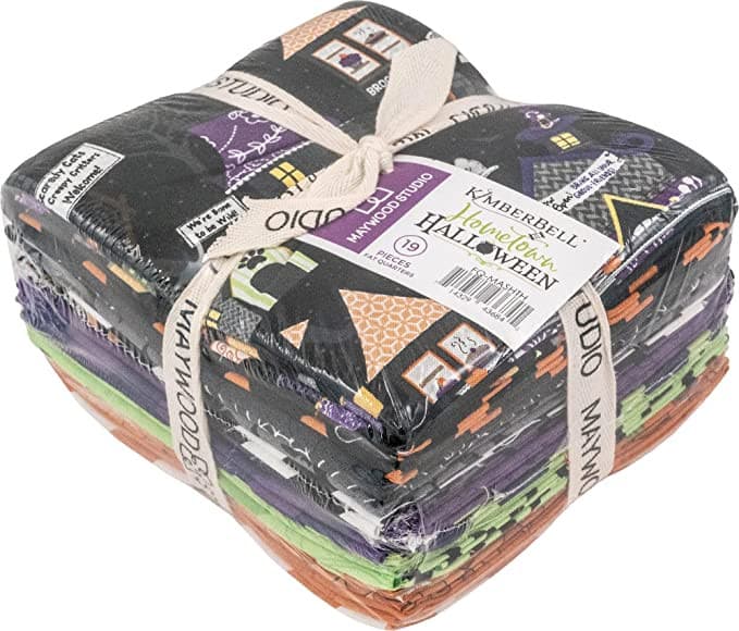 Hometown Halloween Candy Corn Quilt Shop Fat Quarters