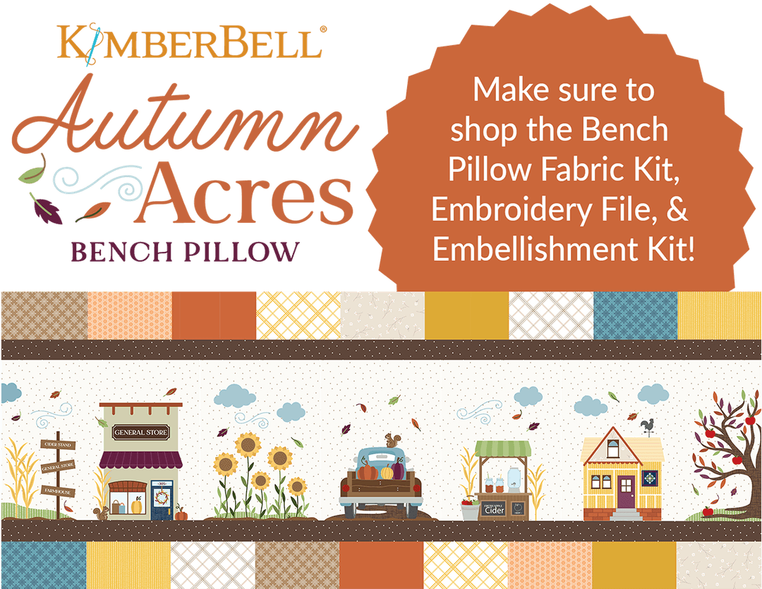 Autumn Acres Bench Pillow Fabric Kit