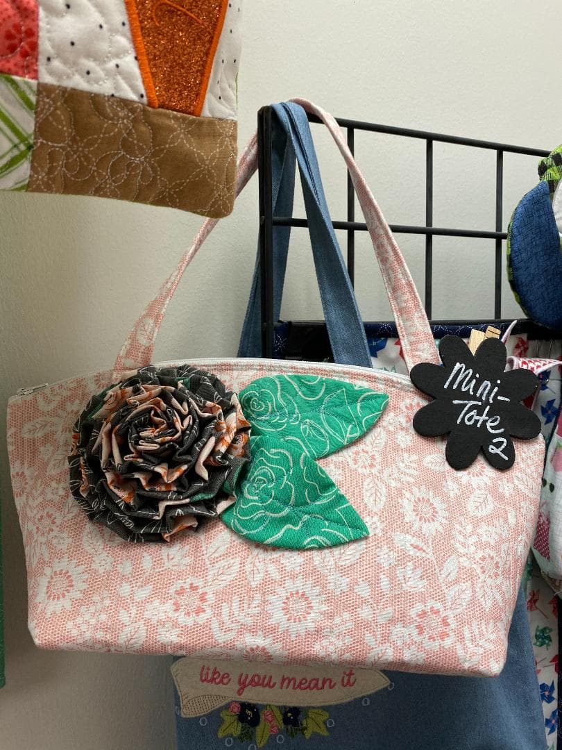 Mini Tote/Cosmetic Bag by Patti D 2025 — image 11