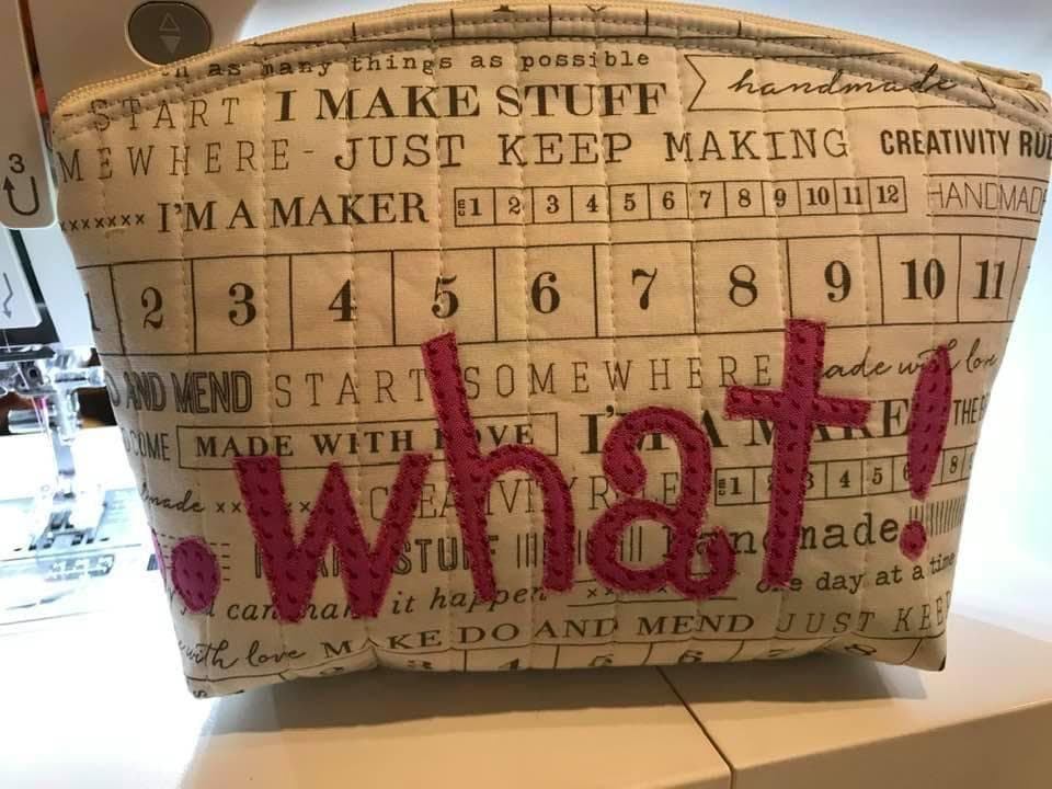 Mini Tote/Cosmetic Bag by Patti D 2025 — image 3