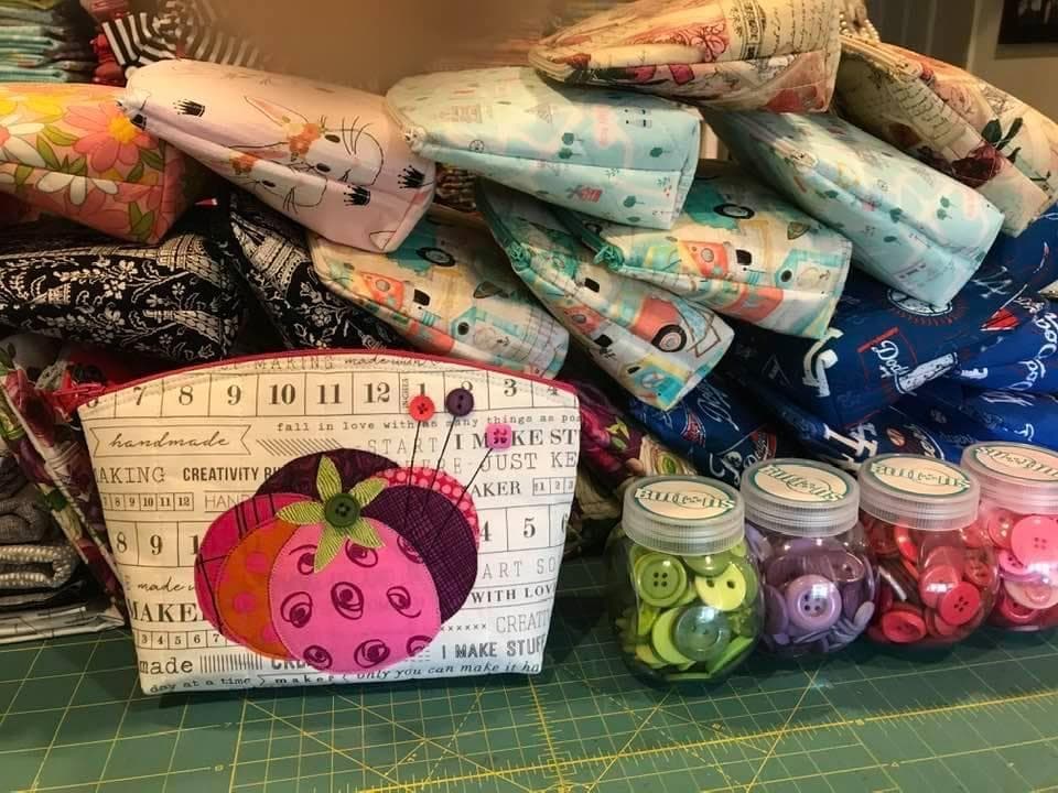 Mini Tote/Cosmetic Bag by Patti D 2025 — image 1