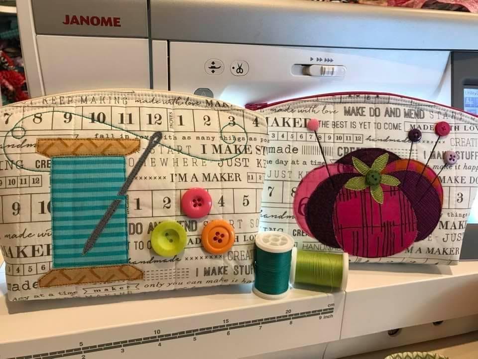 Mini Tote/Cosmetic Bag by Patti D 2025 — image 2