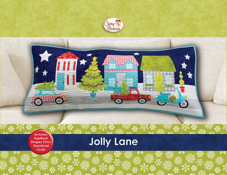 Cherry Blossoms Quilting Studio Jolly Lane Fabric Kit — image 1