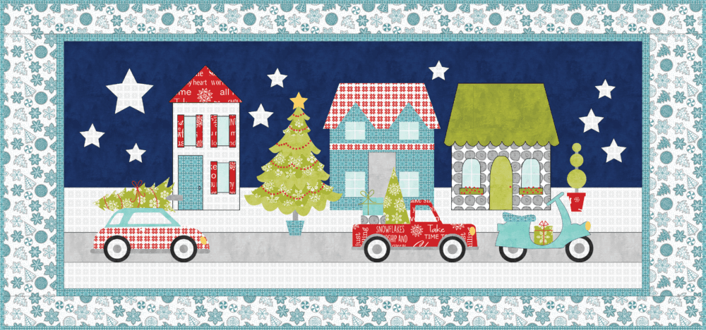 Cherry Blossoms Quilting Studio Jolly Lane Fabric Kit — image 2