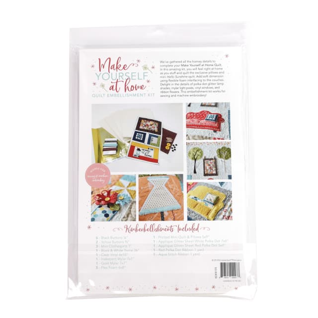 Kimberbell Designs Make Yourself At Home Embellishment Kit