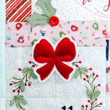 Kimberbell Cup of Cheer Advent Quilt Embellishment Kit — image 6