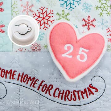 Kimberbell Cup of Cheer Advent Quilt Embellishment Kit — image 8