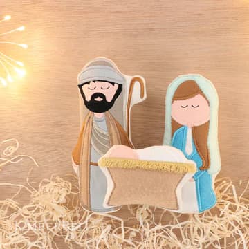 Kimberbell Designs Nativity Stuffies — image 2