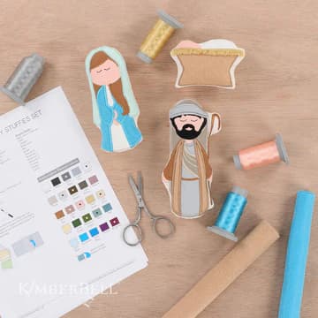 Kimberbell Designs Nativity Stuffies — image 5