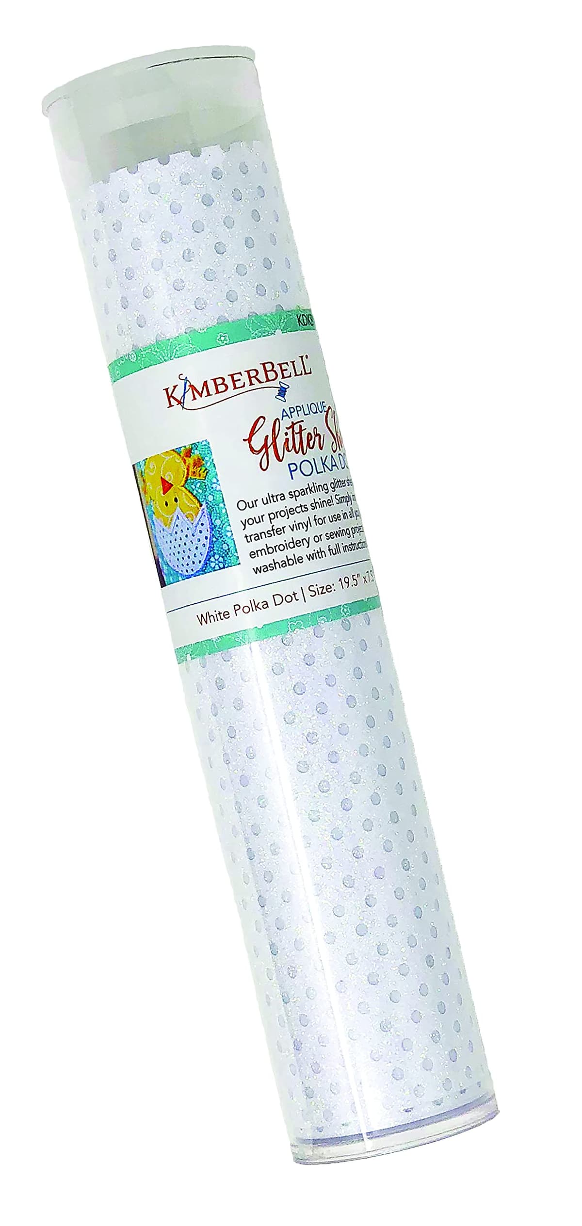 Kimberbell Applique Glitter Sheet, Polka Dot