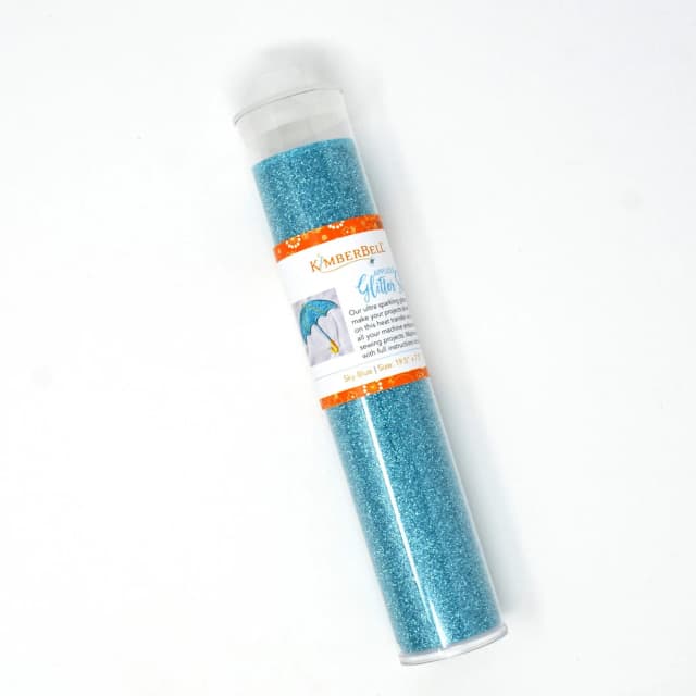 Kimberbell Designs Applique Glitter Sheet Sky Blue
