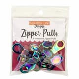 Sassafras Lane 6 Iridescent Zipper Pulls — image 1