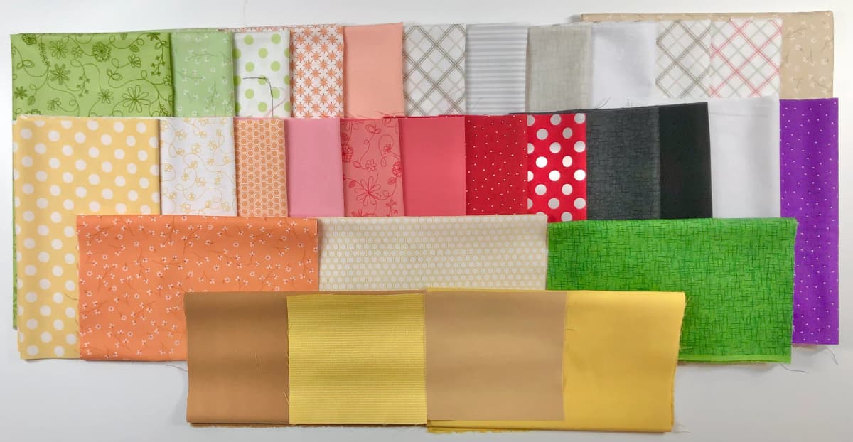 Kimberbell 2025 Wallflower Mystery Quilt Fabric Kit — image 1
