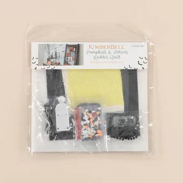 Kimberbell Pumpkins & Potions Ladder Quilt Fabric and Embellishment Kit — image 2