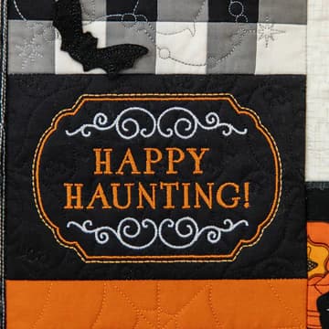 Kimberbell Pumpkins & Potions Ladder Quilt Fabric and Embellishment Kit — image 5