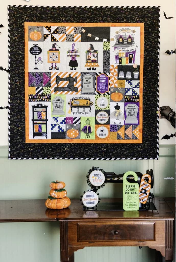 Kimberbell Candy Corn Quilt Shop Fabric Kit — image 1