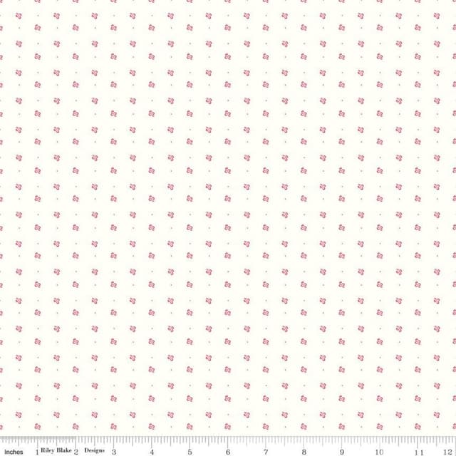 Bee Backgrounds by Lori Holt C9711 Tearose