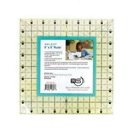 Quilters Select Ruler 8x8
