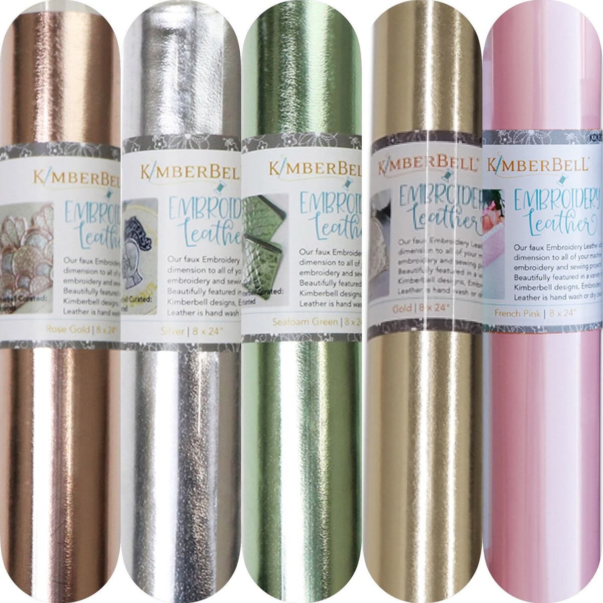 Kimberbell Designs Embroidery Leather Silver — image 3