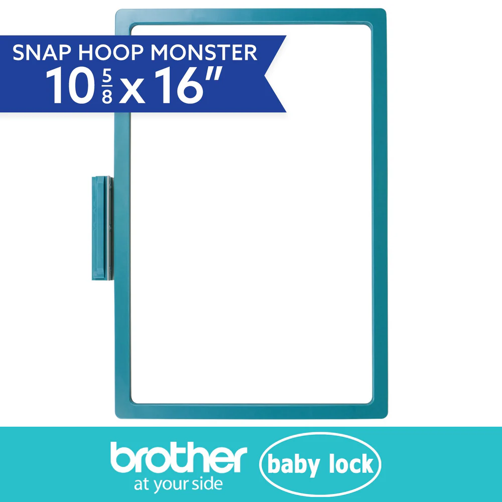 Snap Hoop Monster for Baby Lock and Brother 10 5/16" x 16" — image 1