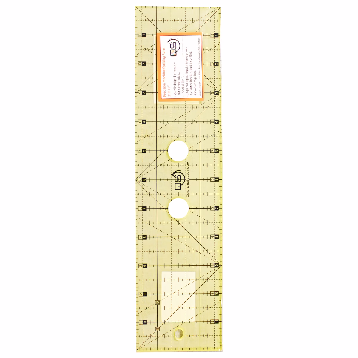 Quilter's Select - Non-Slip Ruler 3in x 12in — image 1