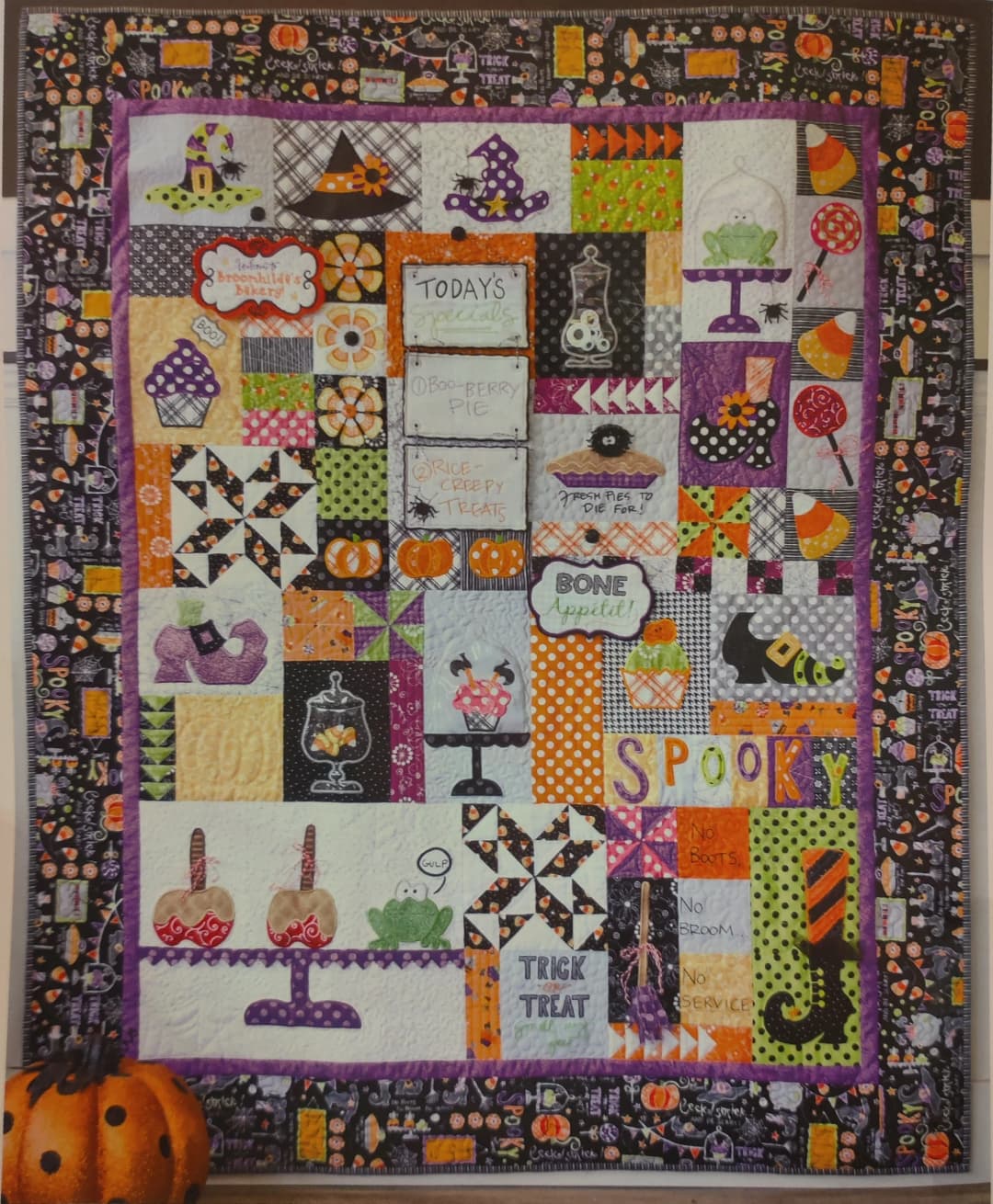 Kimberbell Broomhilda's Bakery Fabric Kit