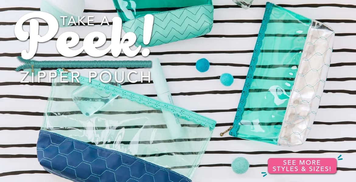 Kimberbell Designs Take A Peek Zipper Pouch — image 3