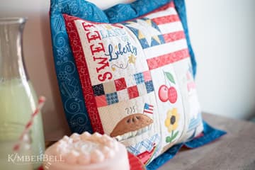 Kimberbell Sweet Land of Liberty Pillow-Fabric Kit