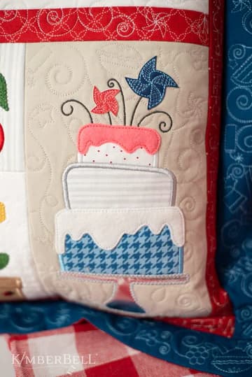 Kimberbell Sweet Land of Liberty Pillow-Fabric Kit — image 5
