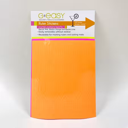 GEasy Ruler Stickers Electric Elements Palette