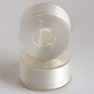 Steady Stitch Style A Class 15 Plastic Sides Spun Poly Prewound Bobbins (36/tube) — image 1