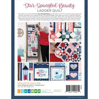 Kimberbell Designs Star-Spangled Beauty Ladder Quilt Embroidery Version — image 2