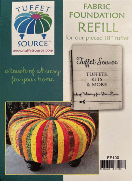 18" Fusible Interfacing Pattern Refill for Tuffet