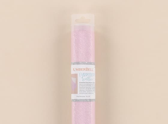 Kimberbell Embroidery Leather Pink Shimmer — image 1