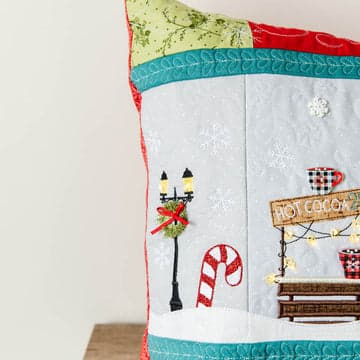Candy Cane Lane Bench Pillow Fabric Kit — image 5