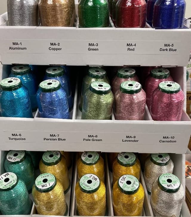 Individual Kingstar Metallic Threads 1000M