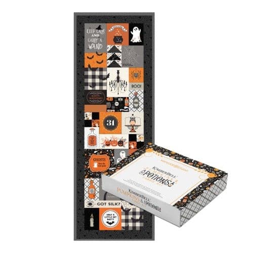 Pumpkins & Potions Ladder Quilt Fabric Kit — image 1
