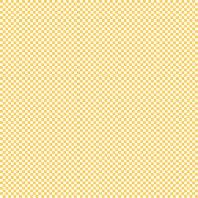 Cottontail Farm — Mini Check - Yellow