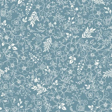 Cottontail Farm — Toile - Dark Teal