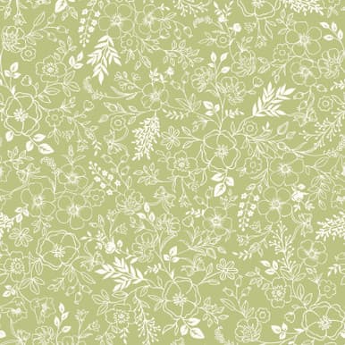 Cottontail Farm — Toile - Green