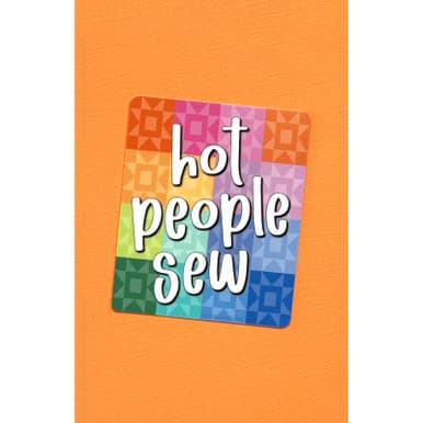 Hot People Sew Stickers