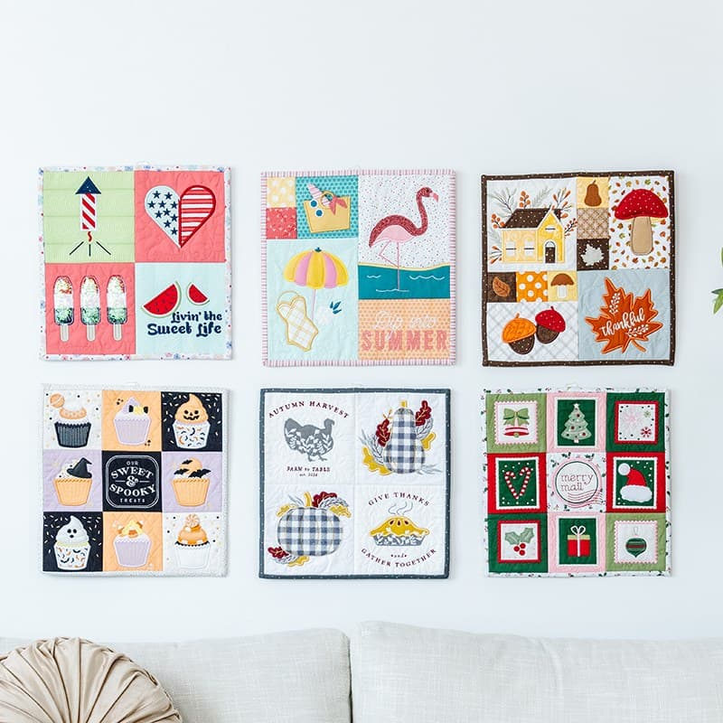 Kimberbell Designs Mini Quilts Vol 2 July-December