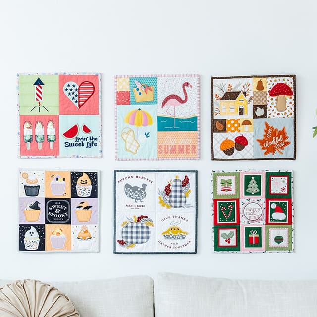 Kimberbell Designs Mini Quilts Vol. 2: July-December