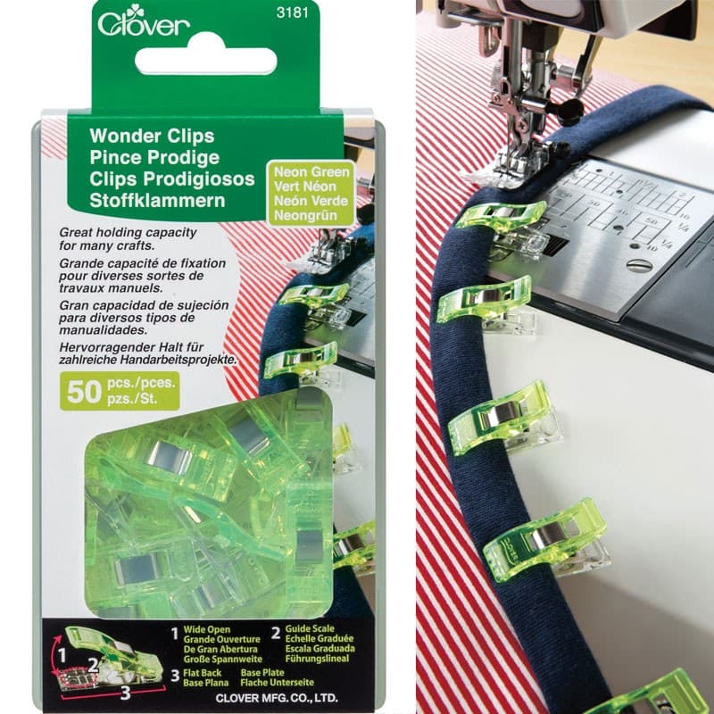 Wonder Clips Neon Green